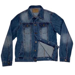 Carbon Blue Jeans Jacket (Size Large)
